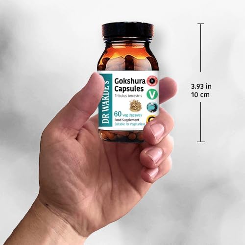 DR WAKDE'S Gokshura Capsules (Tribulus terrestris, 60 Veg