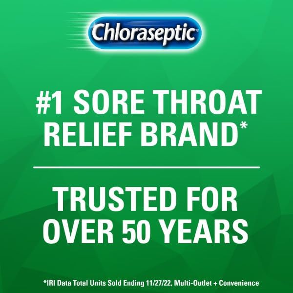 Chloraseptic Sore Throat Spray, Menthol, 6 2)