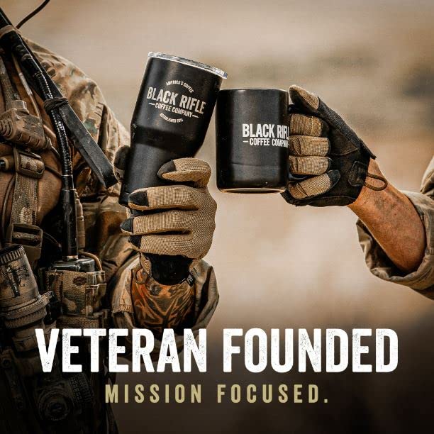 Black Rifle Coffee Company AK Espresso, Medium Roast K Cups, 50 Single Serve Coffee Pods