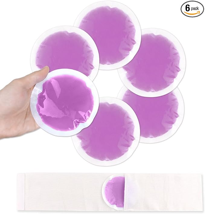 NEWGO Small Ice Packs for Injuries, 6 Pack