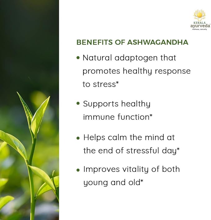 Kerala Ayurveda Ashwagandha 60 Count