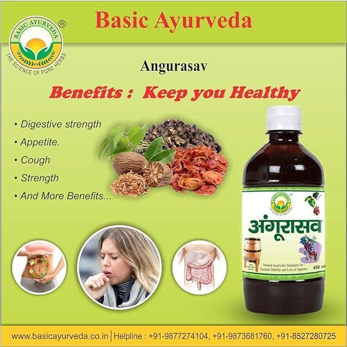 Polet Angurasav Syrup 450ml |