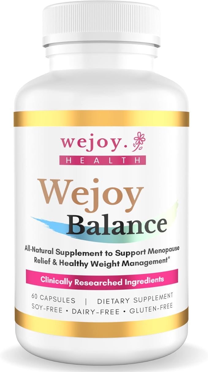Wejoy Balance Menopause Supplements for Women (1 Bottle)
