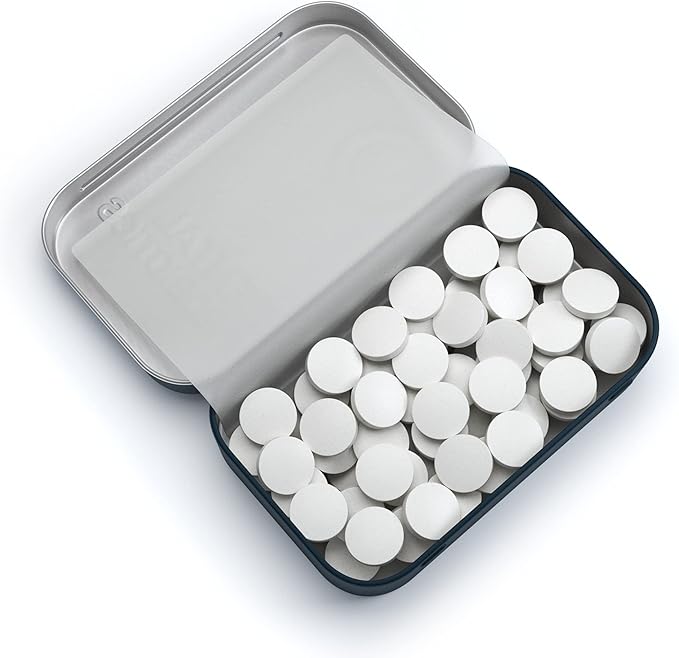 WILD FUEL Dental Probiotic for Teeth and Gums - Lactobacillus Salivarius Probiotic 3bn CFU Fights Bad Breath, Restores Healthy Bacteria - Oral Probiotics - 45 Tablets for Fresh Breath in a Travel Tin
