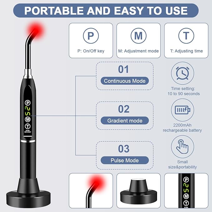 Red Light Cold Sore Red Light Muscle,2-in-1 Multifunctional