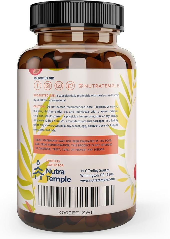 Adrenal Support & Cortisol Manager – 60 Non