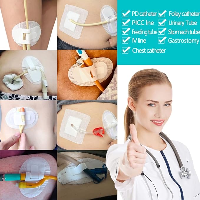Low Profile Feeding Tube Holder Gtube 10)
