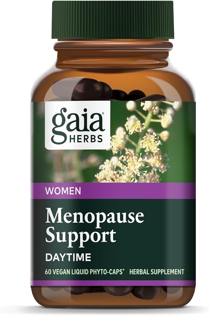 Gaia Herbs Menopause Support Daytime 60 Vegan (20-Day Supply)