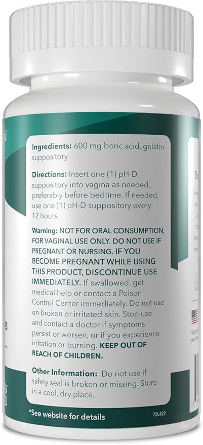 pH-D Feminine Health 600 mg 72 count