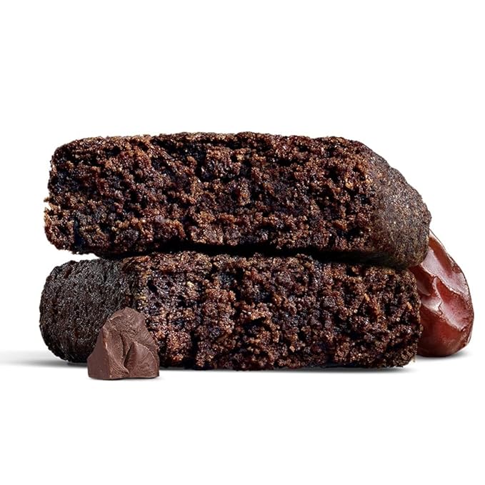 Nature’s Bakery Double Chocolate Brownie Bars, Whole Grains, Dates, and Cocoa, Plant Based, Dairy-Free, Snack Bar, 1 box with 12 Twin Packs (12 Twin Packs)