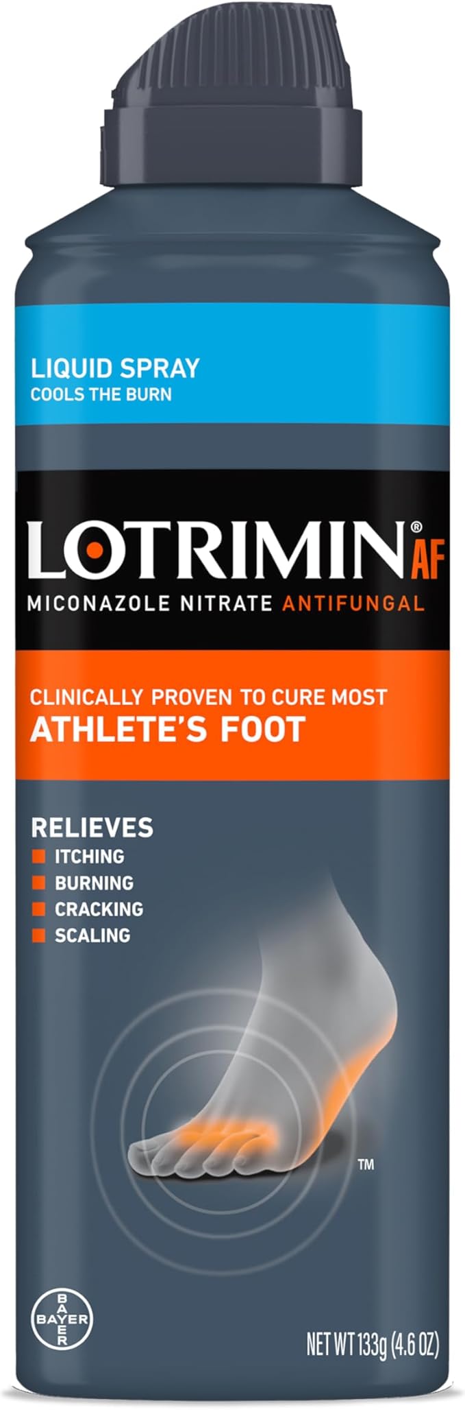 Lotrimin Anti-Fungal Spray Liquid 4.6 oz