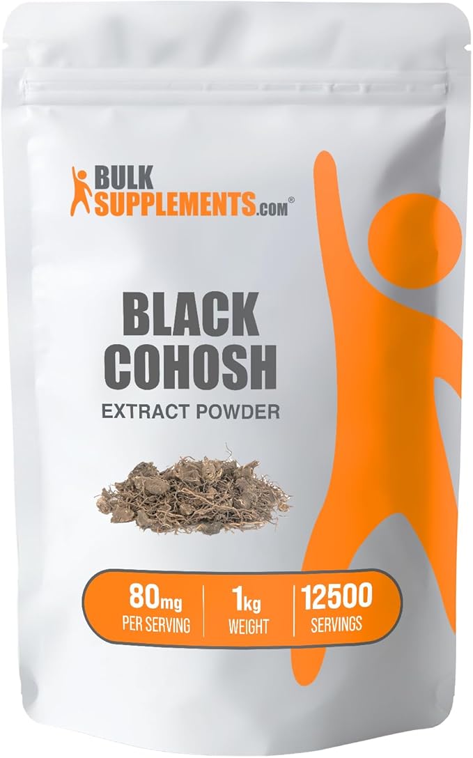 BulkSupplements.com Black Cohosh Extract Powder 80mg per 1kg (2.2 (2.2 lbs) 1)