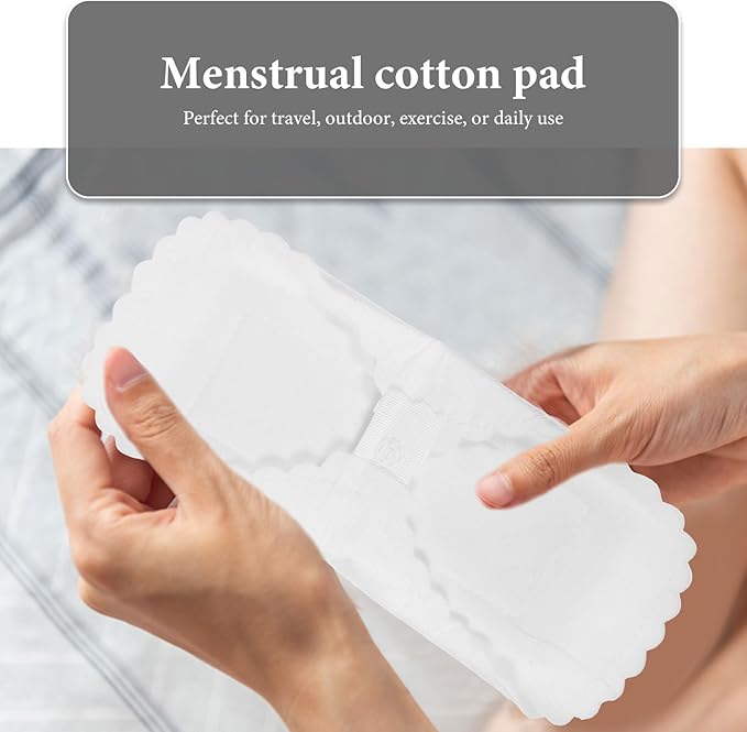 KESYOO Cloth Menstrual Pads Reusable Panty 10Pcs Reusable