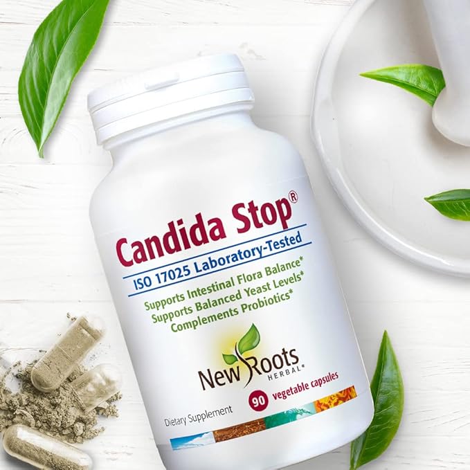 NEW ROOTS HERBAL Candida Stop Support 90 Capsules