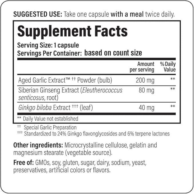 Kyolic Specialty Series, Brain Memory, Concentration 90 Capsules