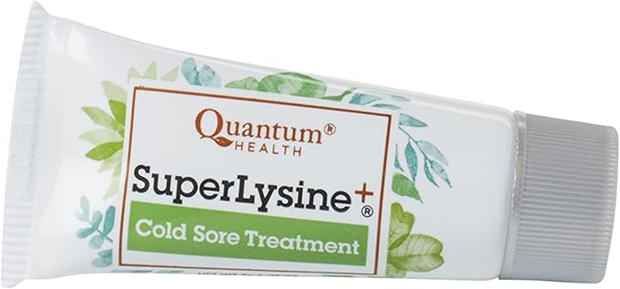 Quantum SuperLysine+ Cold Sore Treatment Ointment|Relieves Half|0.25 Ounce