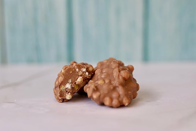 DEFI Milk Chocolate Crispy Superfood Bites, 26g Protein, 4oz (Milk Chocolate)