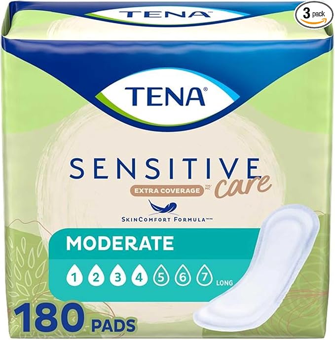 TENA Sensitive Care Extra Coverage Moderate 180 count