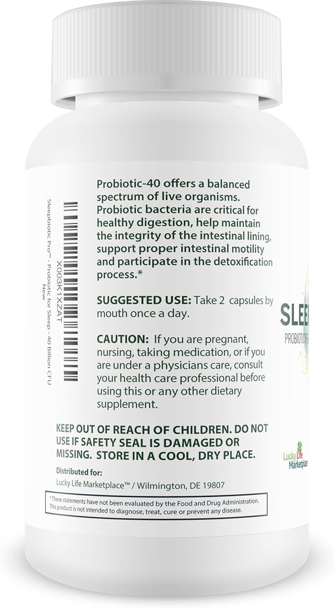 Sleepbiotic Pro - Multi-Strain Probiotic Sleep 40 Billion