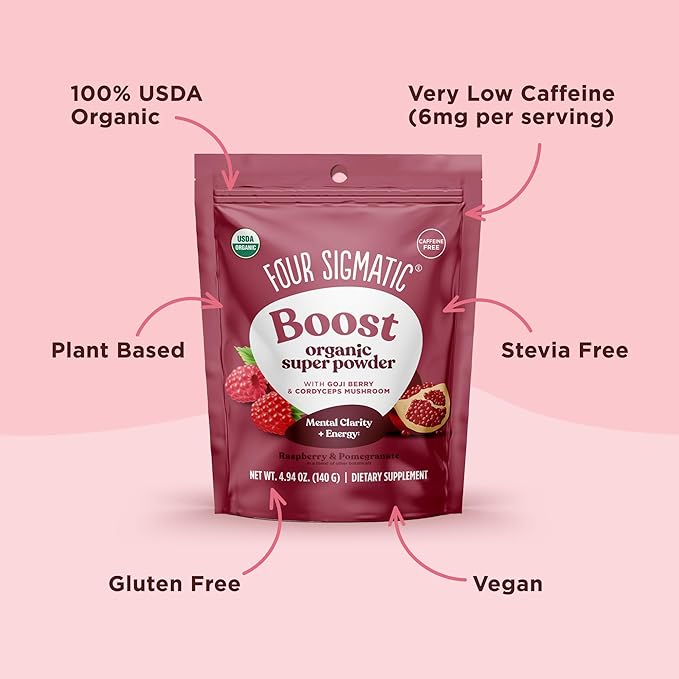 Four Sigmatic Organic Pre Workout Powder (4.94 oz.)