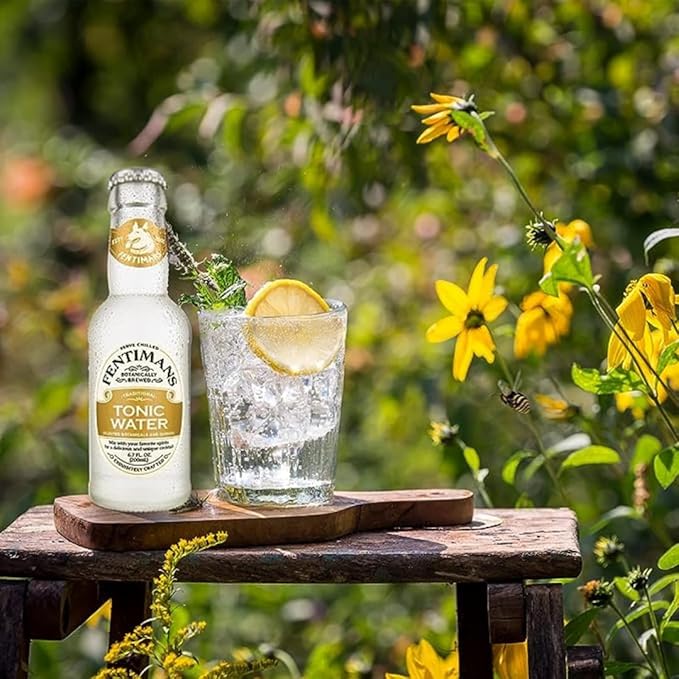 Fentimans Sparkling Variety Pack (Pink Grapefruit Tonic Water, Ginger Beer & Muddled Lime, Tonic Water) - Craft Soda, Natural Mixers, Botanically Brewed - 4 of Each, 6.7 Fl Oz (Pack of 12)