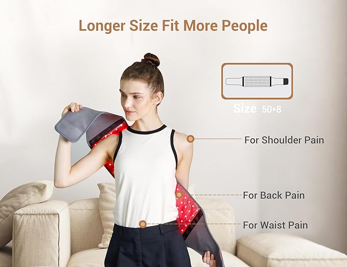 Comfytemp Red Light Therapy Belt, FSA 22W Light