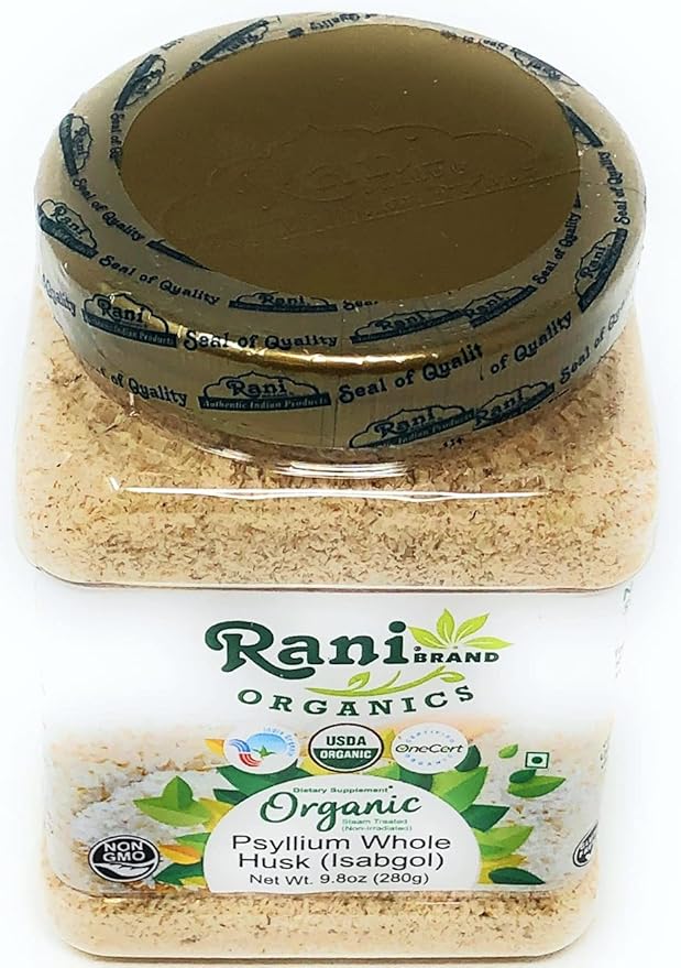 Rani Organics Psyllium Whole Husk Powder 9.8oz (280g) (280g) PET
