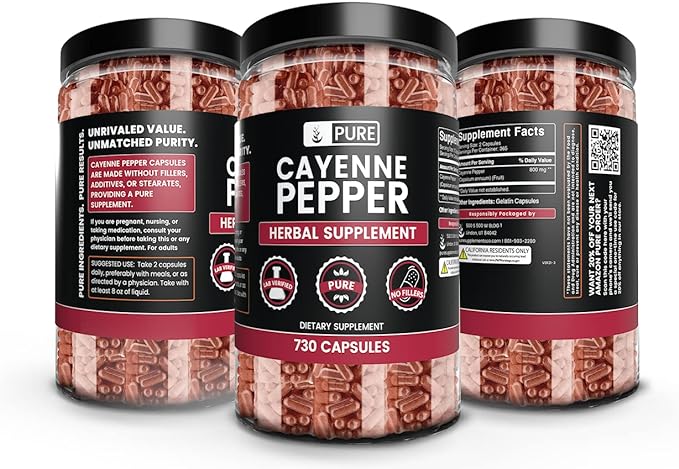 PURE ORIGINAL INGREDIENTS Cayenne Pepper (730