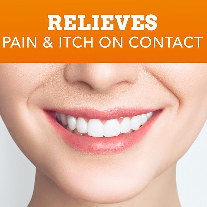 Orajel Touch Free Cold Sore Treatment .12oz, Liquid 6 Applicators.