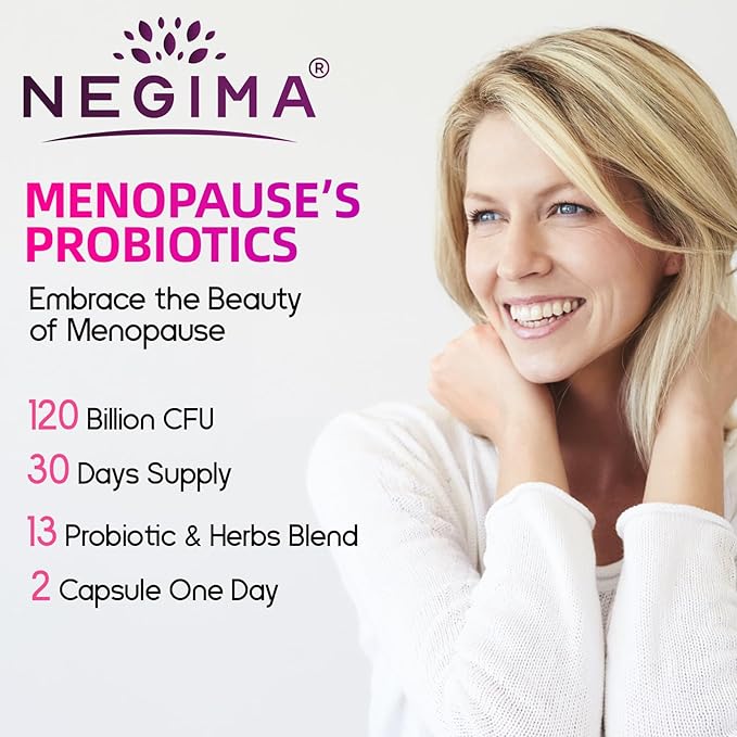 Negima 120 Billion CFU Probiotic 13-in-1 Probiotics, 60 Caps