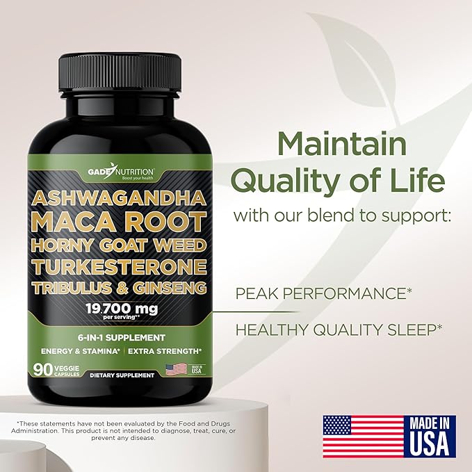 Ashwagandha - Maca Root - Horny