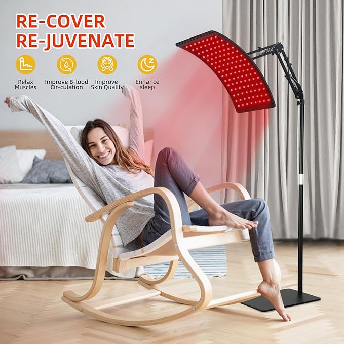 Red Light Therapy for Face and 660nm Red 850nm Infrared