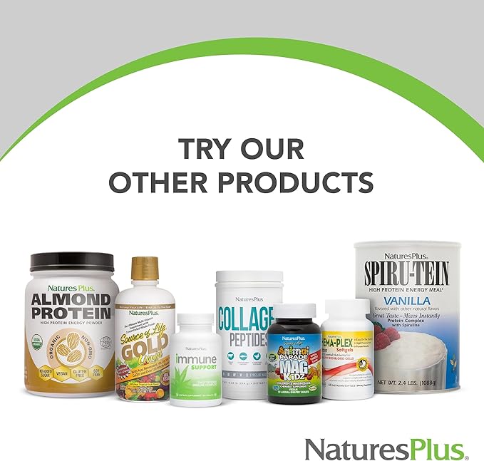 NaturesPlus Vitamin B2 (Riboflavin) 100 mg, 90 Vegetarian 90 Servings