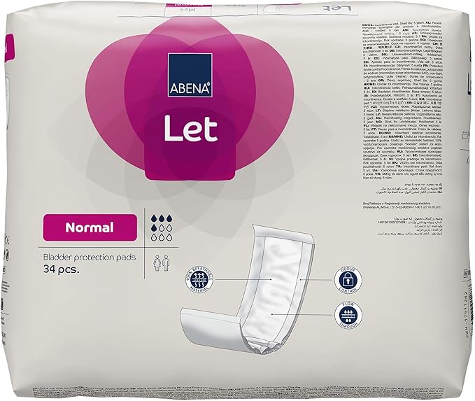 Abena BOOST Fluff Incontinence Pads 306 Count