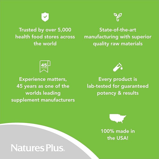NaturesPlus Vitamin B2 (Riboflavin) 100 mg, 90 Vegetarian 90 Servings