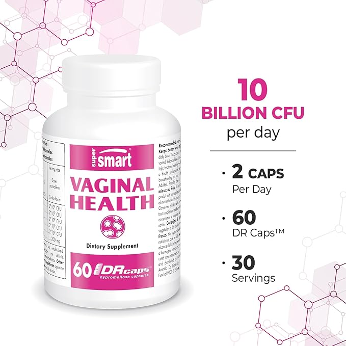 Supersmart - Vaginal Health - Prebiotic 60 DR