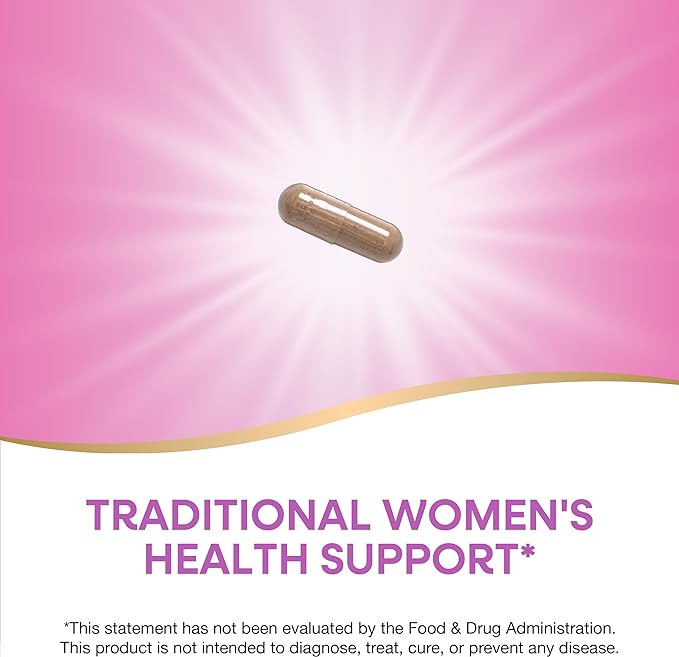 Nature's Way Black Cohosh Root, Traditional 540 mg 180 Capsules
