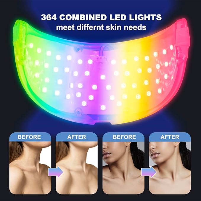 7 Colors Led Light Therapy for Neck