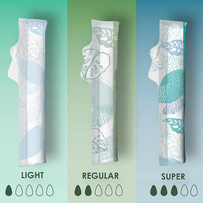 L. Cotton Tampons Regular/Super Absorbency Multipack, 42 Count 2 Packs (84 Count