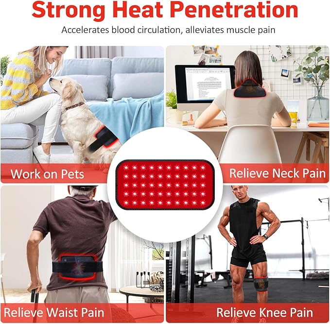 Red Light Therapy Belt, Infrared Light