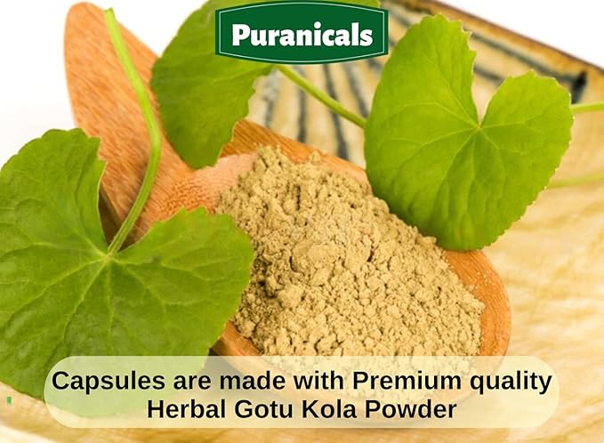 Gotu Kola Premium 320 Capsules Non 600 mg 100% Pure