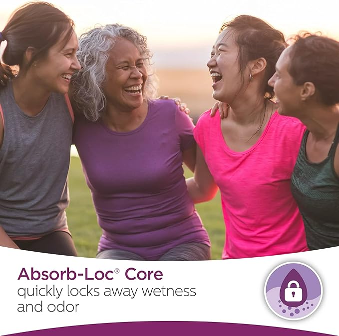 Poise Microliners Incontinence Lightest Absorbency Panty 50 Count