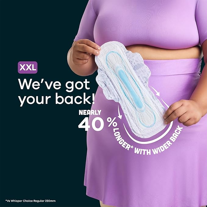 Whisper Ultra Overnight Sanitary Pads 7 Pieces