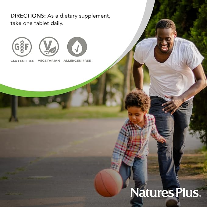 NaturesPlus Vitamin B2 (Riboflavin) 100 mg, 90 Vegetarian 90 Servings