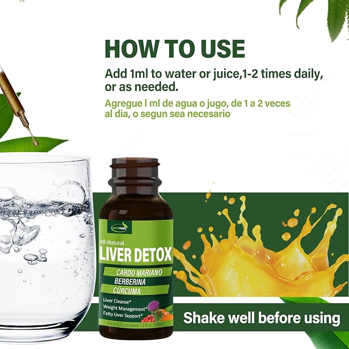 Herbal Tincture –Milk Thistle Artichoke Dandelion 2oz
