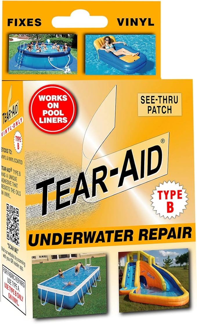 TEAR-AID Underwater Repair Kit, Type B