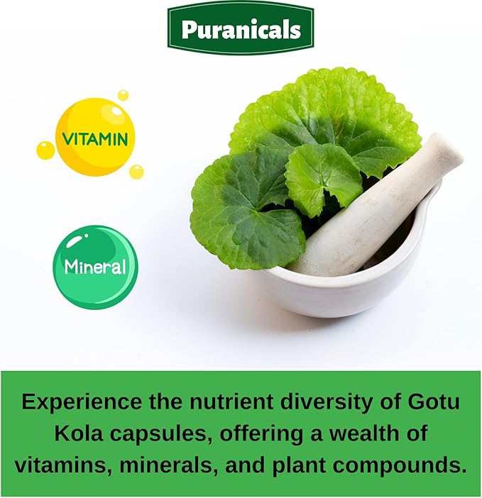Gotu Kola Premium 320 Capsules Non 600 mg 100% Pure