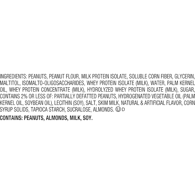 ONE Protein Bars, Reese's Peanut Butter Lovers, Gluten Free with 18g Protein and 3g Sugar, Pantry Staples, 2.12 oz (12 Count)