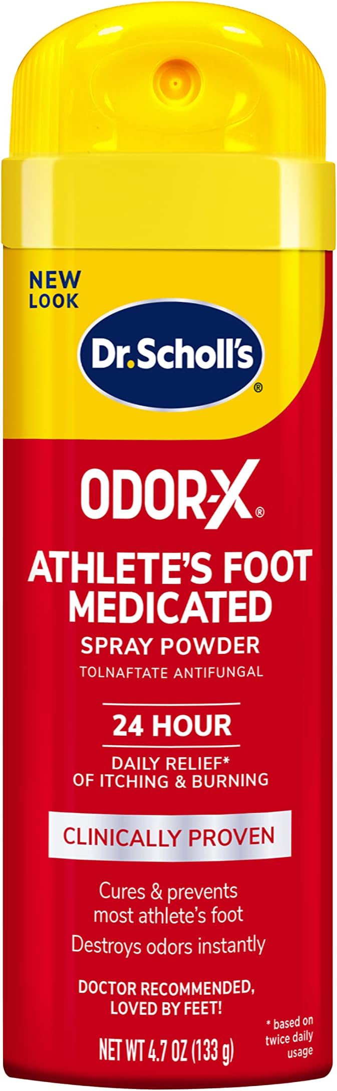 Lotrimin Miconazole Nitrate and Dr. Scholl's 4.6 and 4.7 Ounce