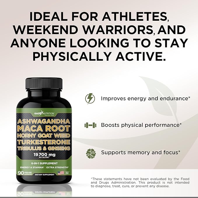 Ashwagandha - Maca Root - Horny